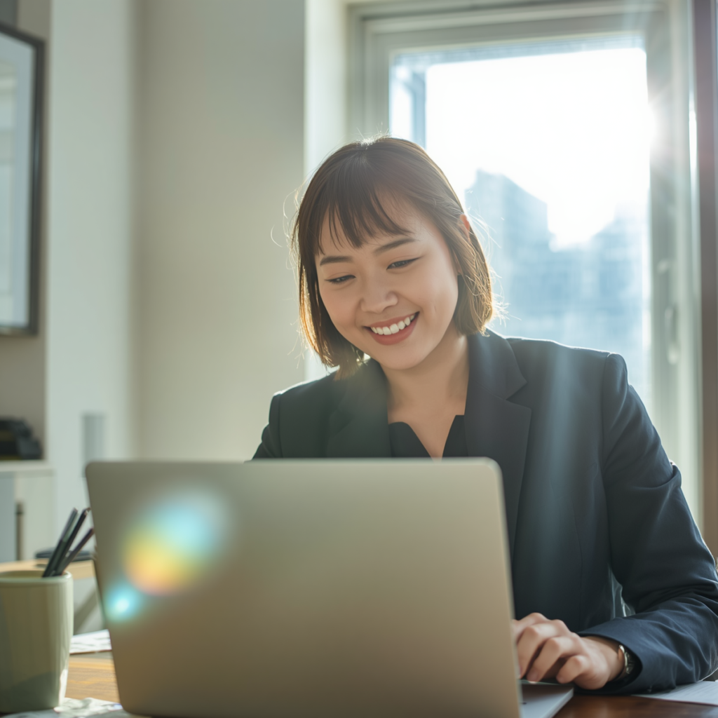転職のきっかけを整理し前向きに次の一歩を踏み出す人のイメージ