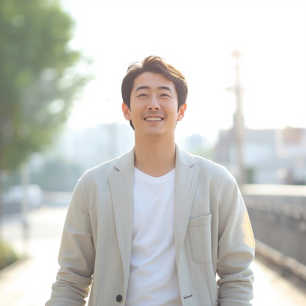 体力的な限界から環境を変えて再出発しようとする40代男性のイメージ