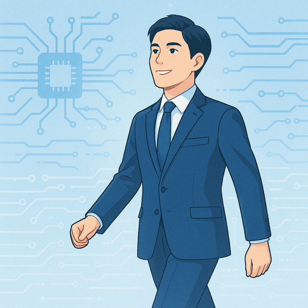 半導体転職で専門性が評価されるイメージイラスト