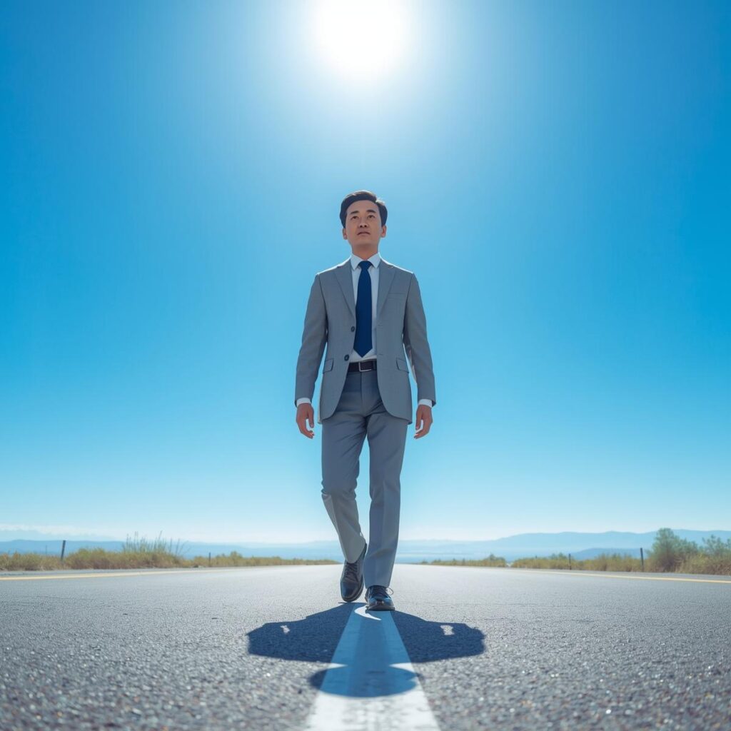 40代・50代がドライバー転職で前向きに一歩踏み出すイメージ
