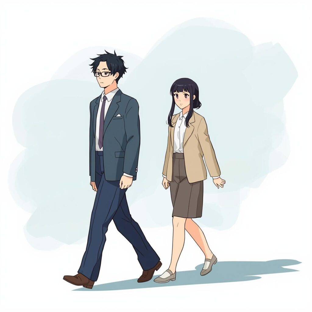 無職やニートの状態を前提に、就職まで伴走してくれる支援を探している人のイラスト