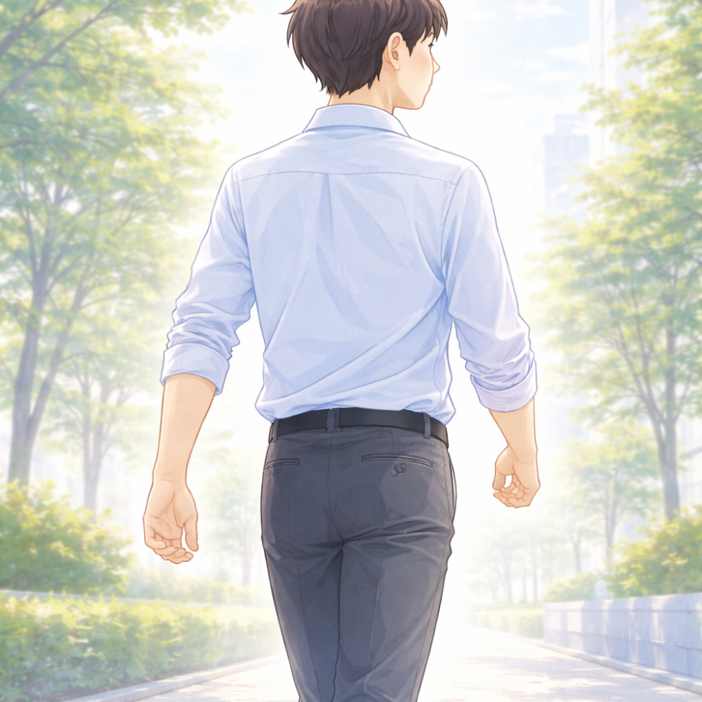 未経験から前向きに転職へ踏み出す20代のイメージ