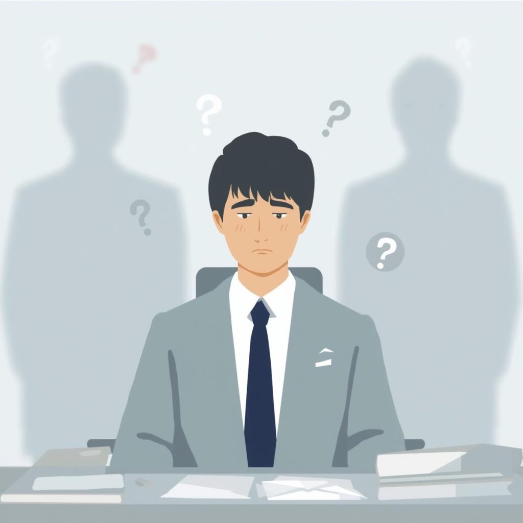 転職活動で休みすぎることで職場に違和感を持たれるイメージ