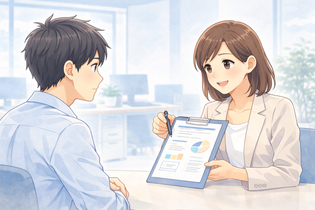 少数精鋭で個別対応を行うイーチキャリアのサポートイメージ