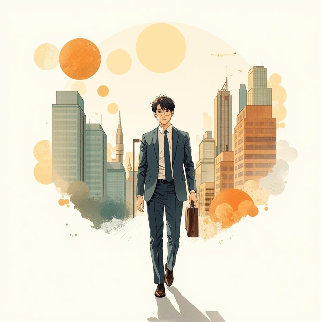 20代での転職タイミングとキャリアの可能性を表現したイメージ