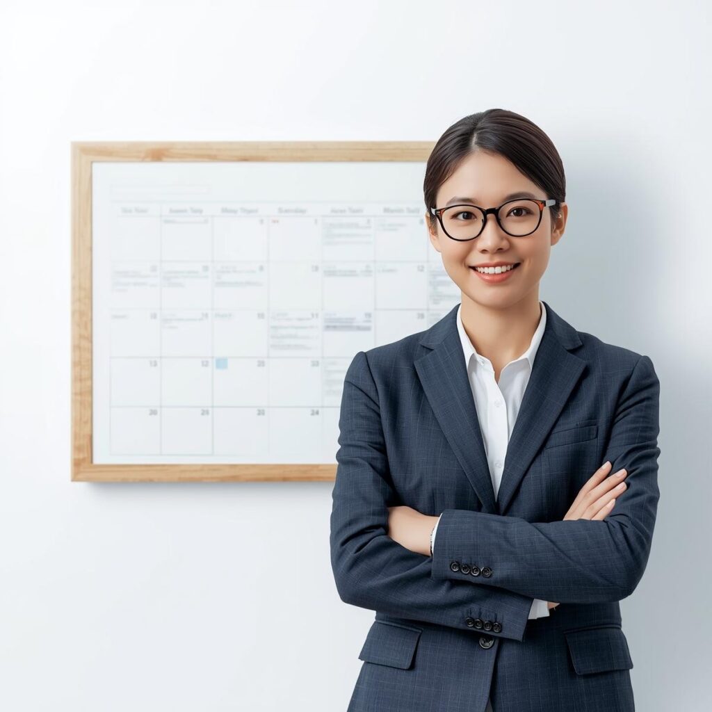 転職活動で休みすぎず内定を目指すためのスケジュール管理イメージ