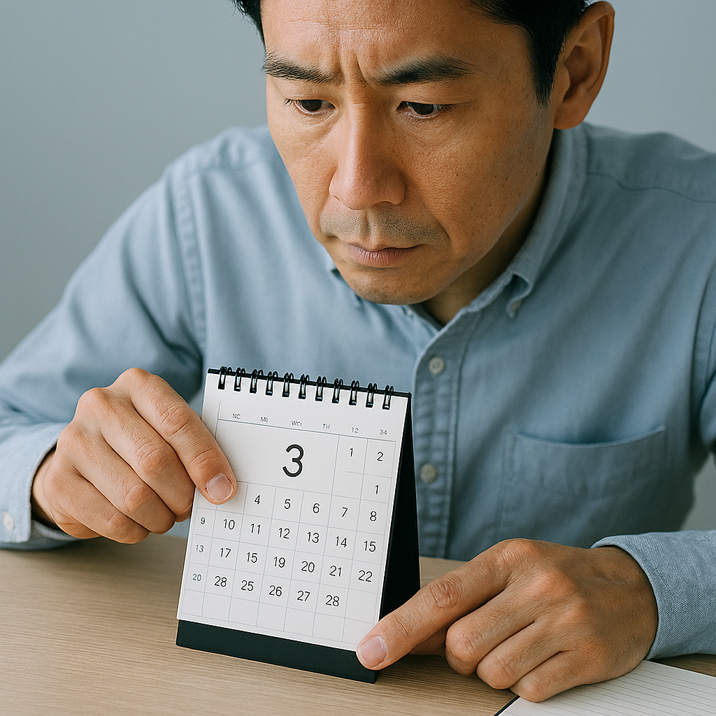 派遣3年ルールを確認する40代