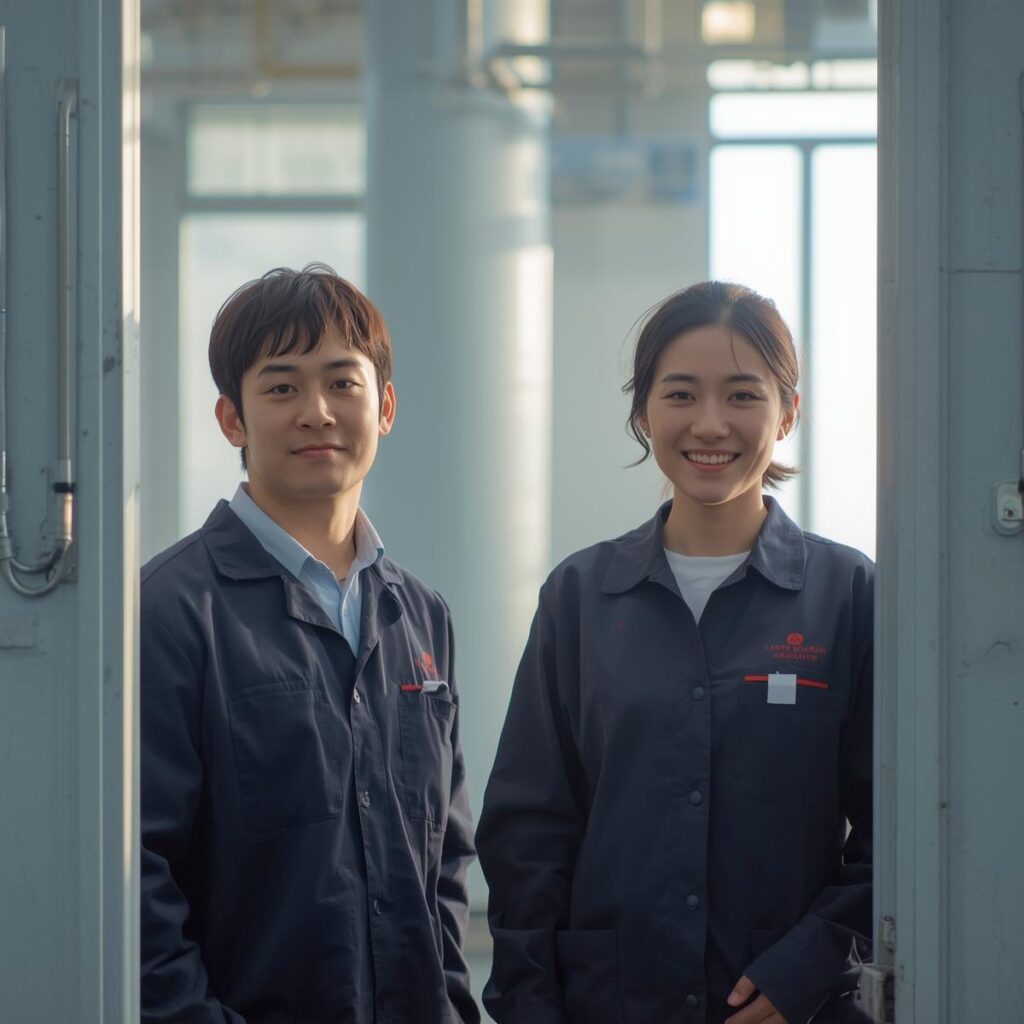 工場勤務に悩みながらも前向きに立ち上がる作業者