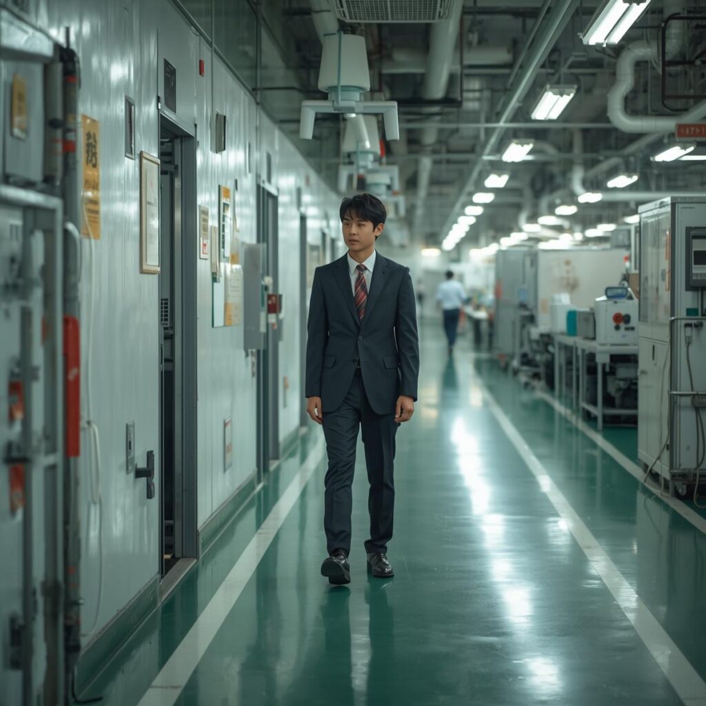 工場見学でブラック職場のサインを見抜くイメージ