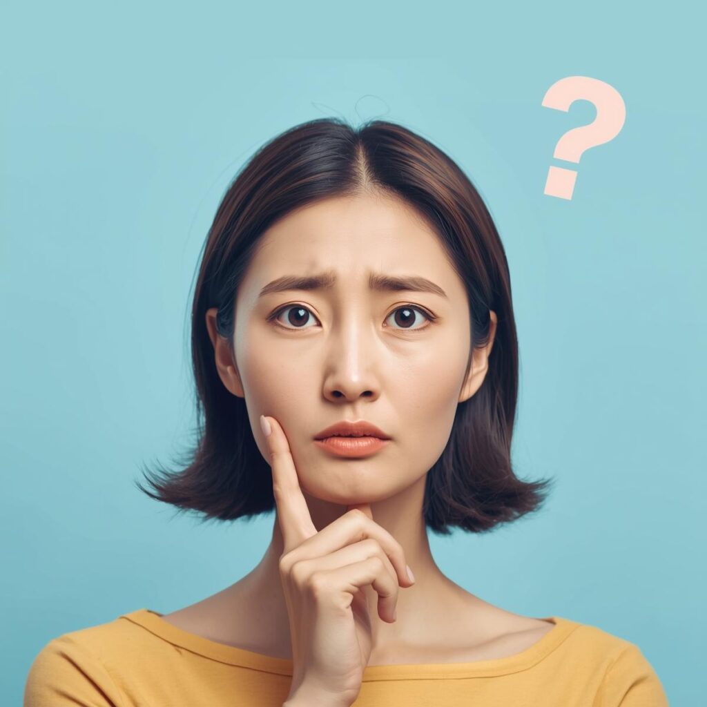 工場勤務に不安を感じる日本人女性