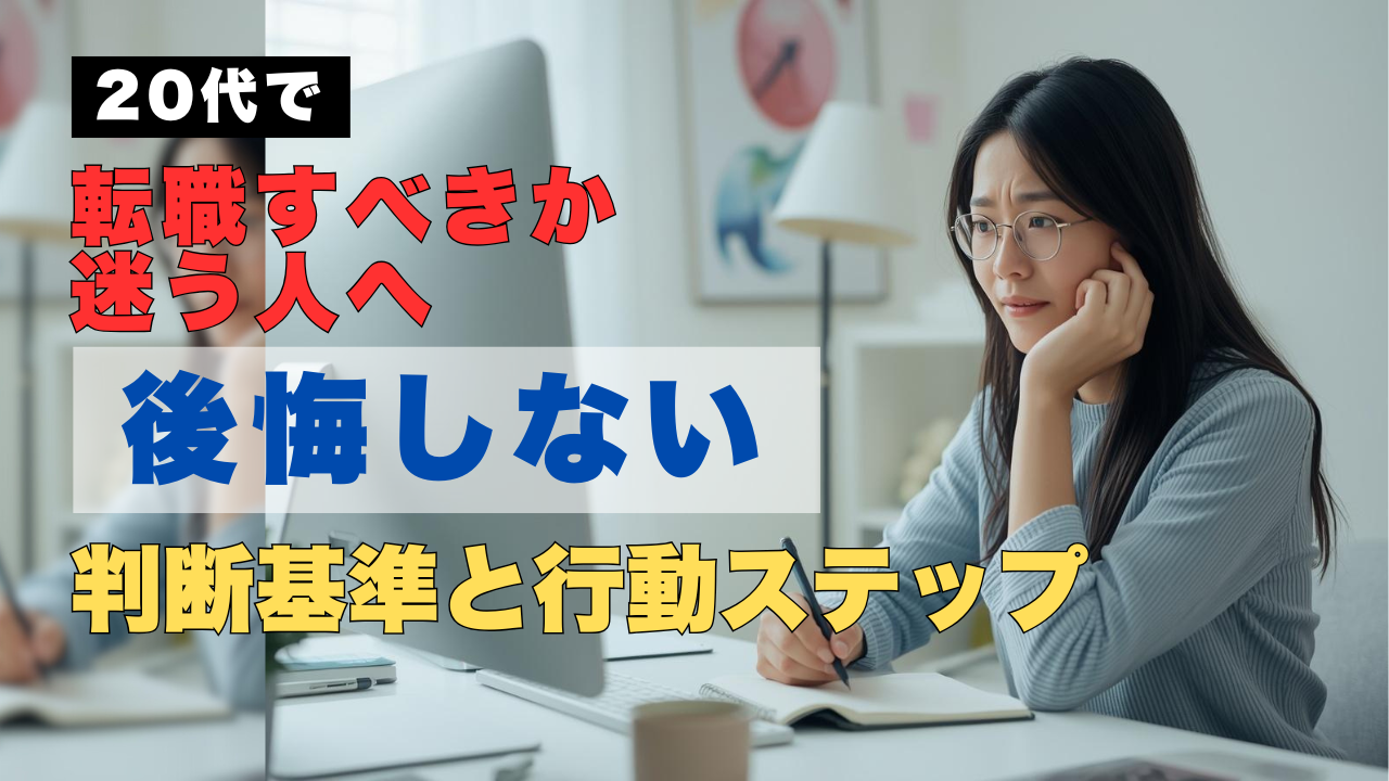 転職したいがやりたいことがわからず、自宅で求人を見ながら悩む20代女性のイメージ