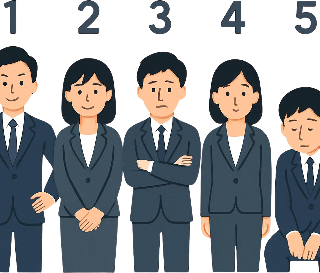 転職しない人の5つのタイプ診断イメージ