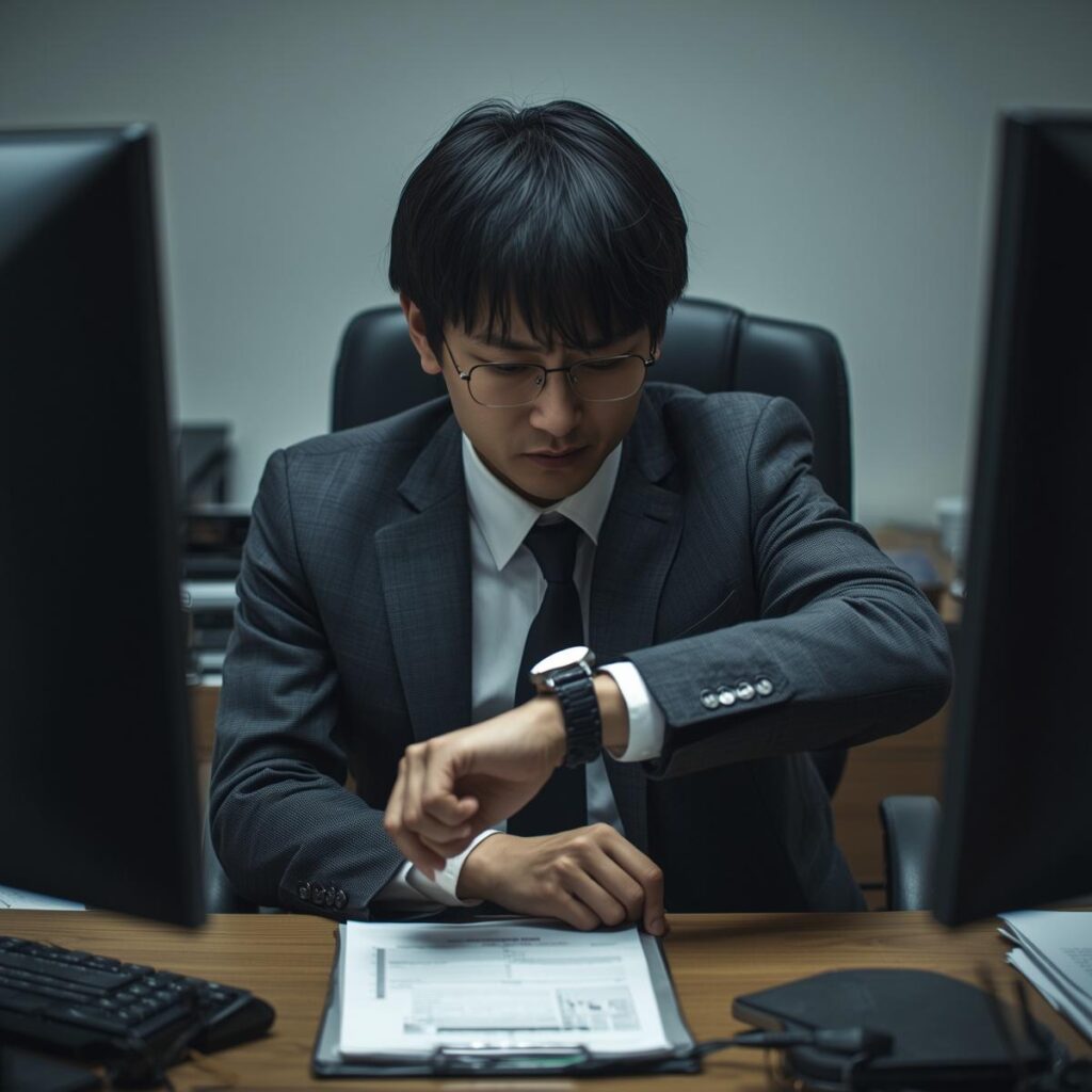 試用期間中に退職日まで欠勤したくなる理由を考える人