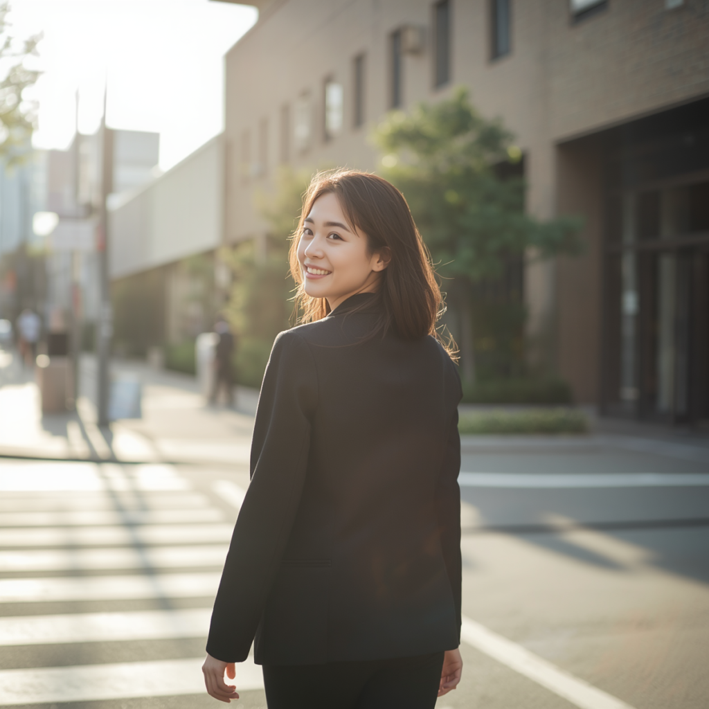転職経験を活かして新しい一歩を踏み出す女性