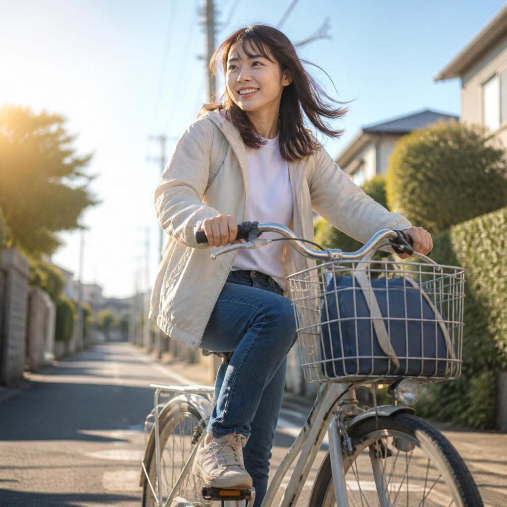 新しい一歩を踏み出す高揚感のイメージ