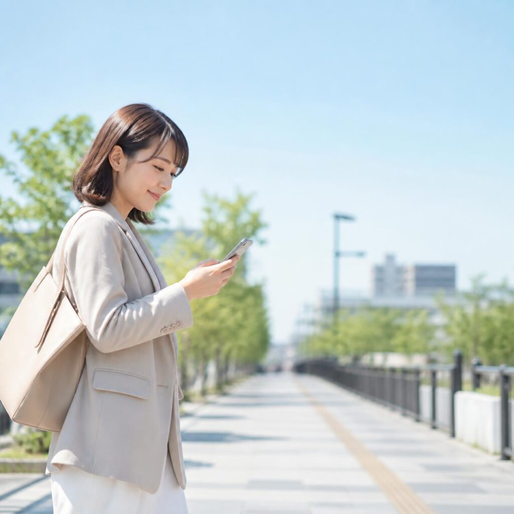 次の一歩を踏み出す前向きな姿